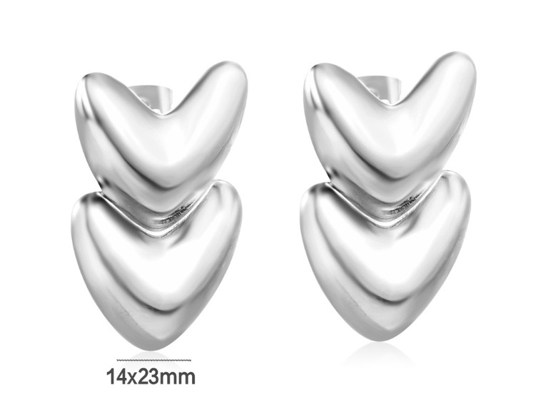Silver Stud Earrings - Aura Product (4)